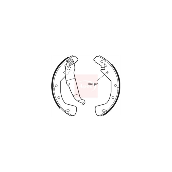 Brake Shoe Set image